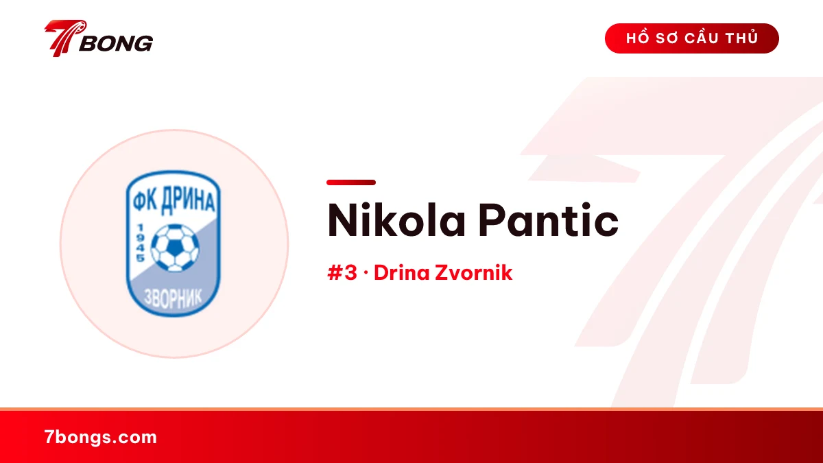 Nikola Pantic — Drina Zvornik