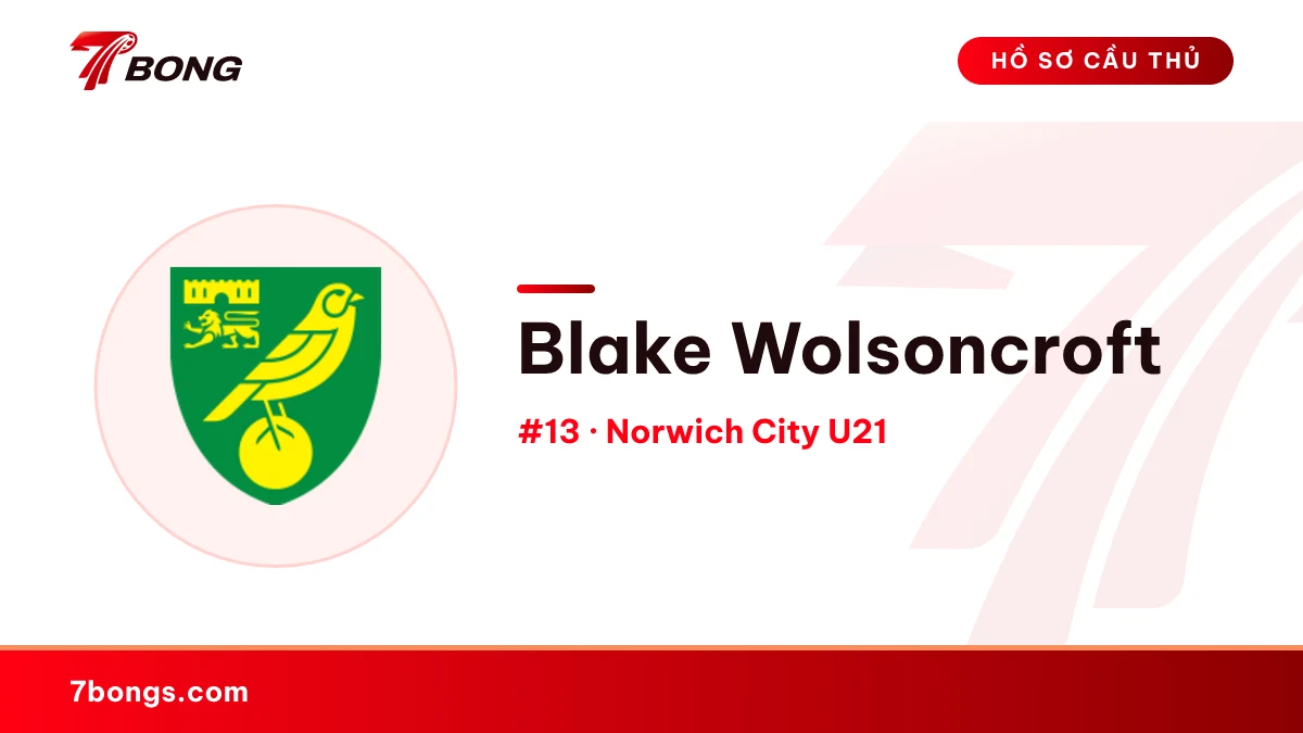 Blake Wolsoncroft — Norwich City U21