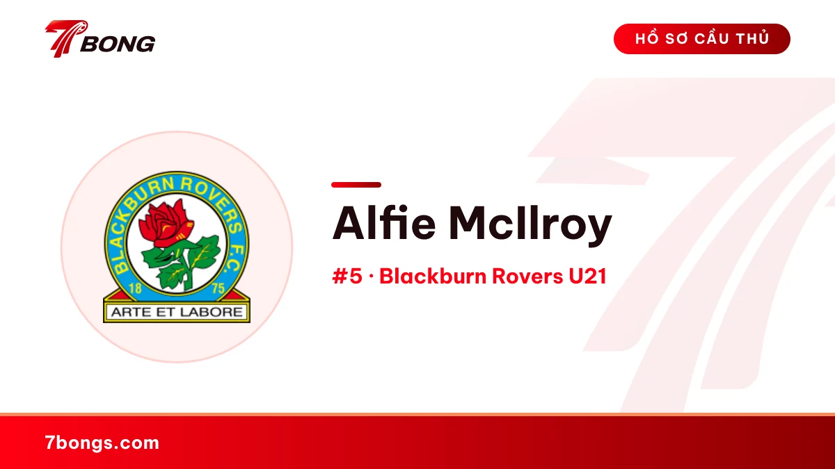 Alfie McIlroy — Blackburn Rovers U21