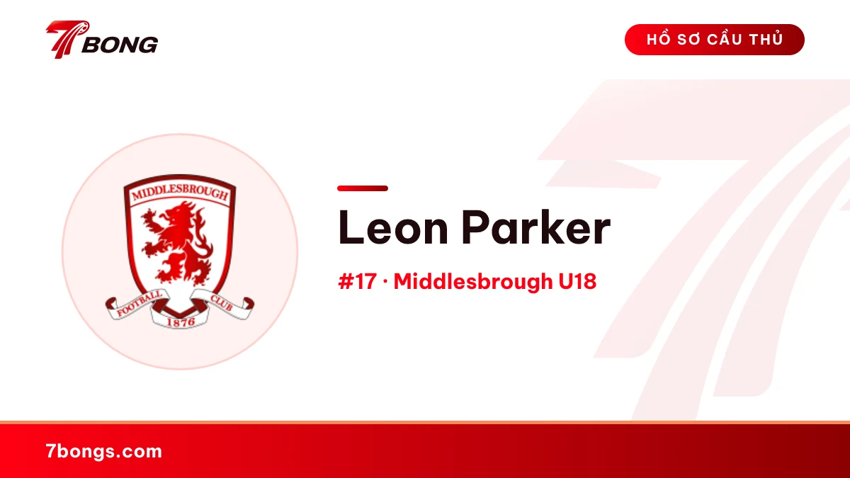 Leon Parker — Middlesbrough U18