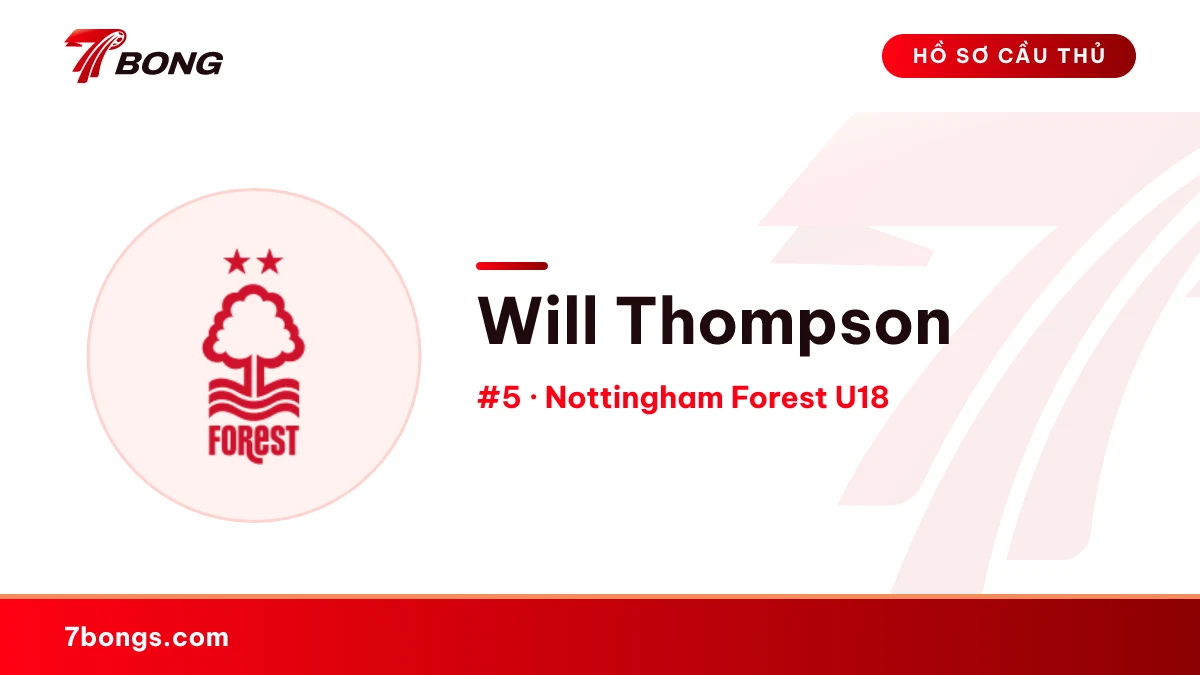 Will Thompson — Nottingham Forest U18