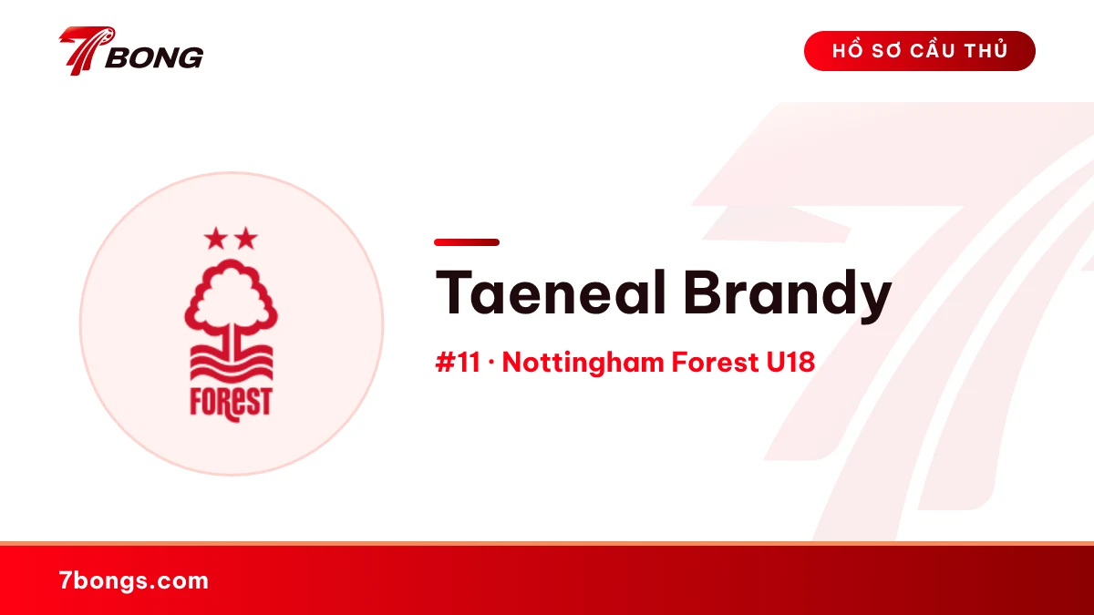 Taeneal Brandy — Nottingham Forest U18