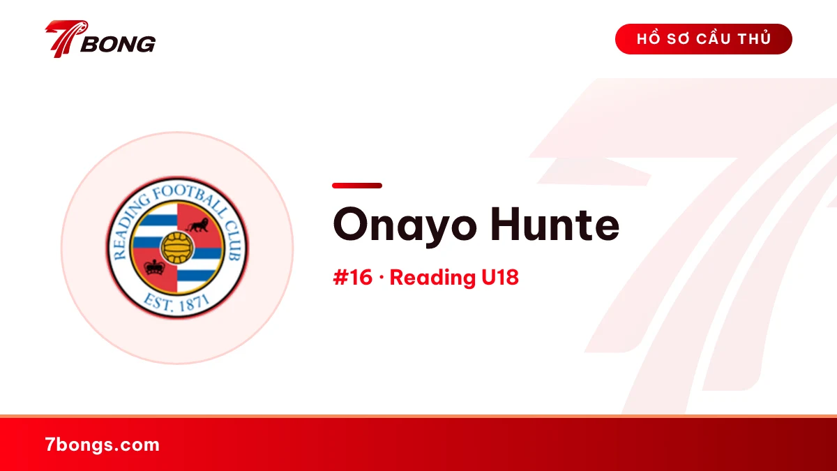 Onayo Hunte — Reading U18