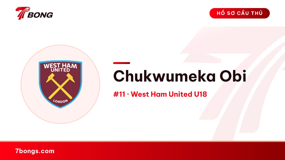 Chukwumeka Obi — West Ham United U18