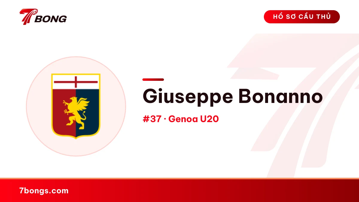 Giuseppe Bonanno — Genoa U20