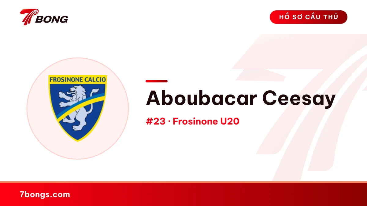 Aboubacar Ceesay — Frosinone U20
