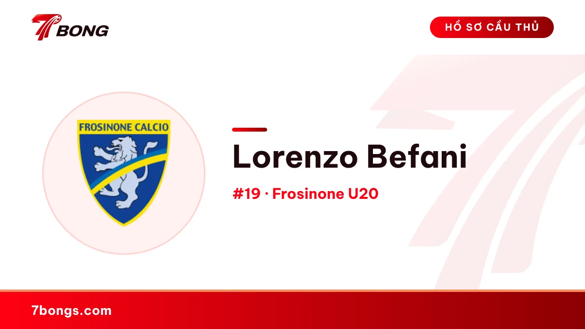 Lorenzo Befani — Frosinone U20