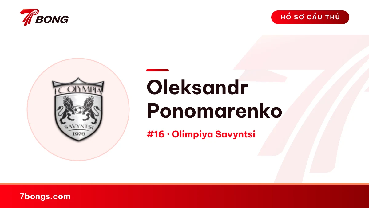 Oleksandr Ponomarenko — Olimpiya Savyntsi
