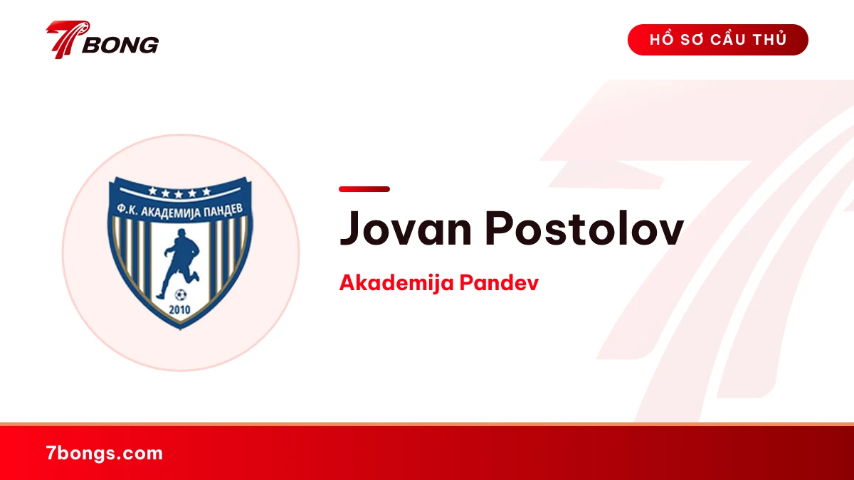 Jovan Postolov — Akademija Pandev