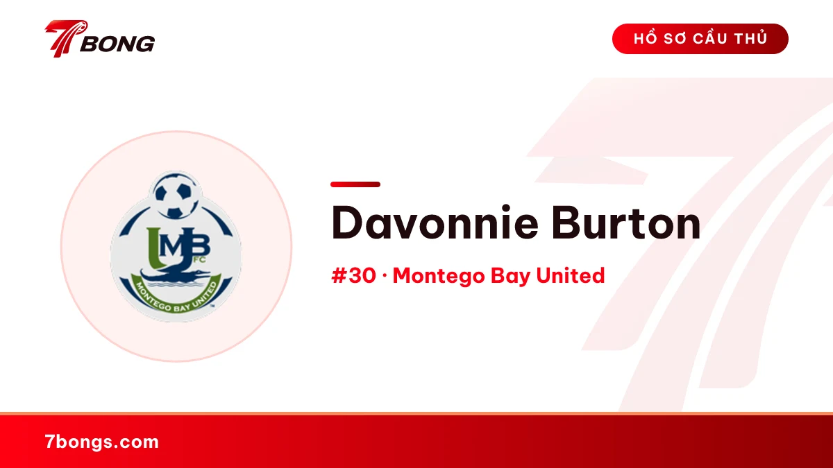 Davonnie Burton — Montego Bay United