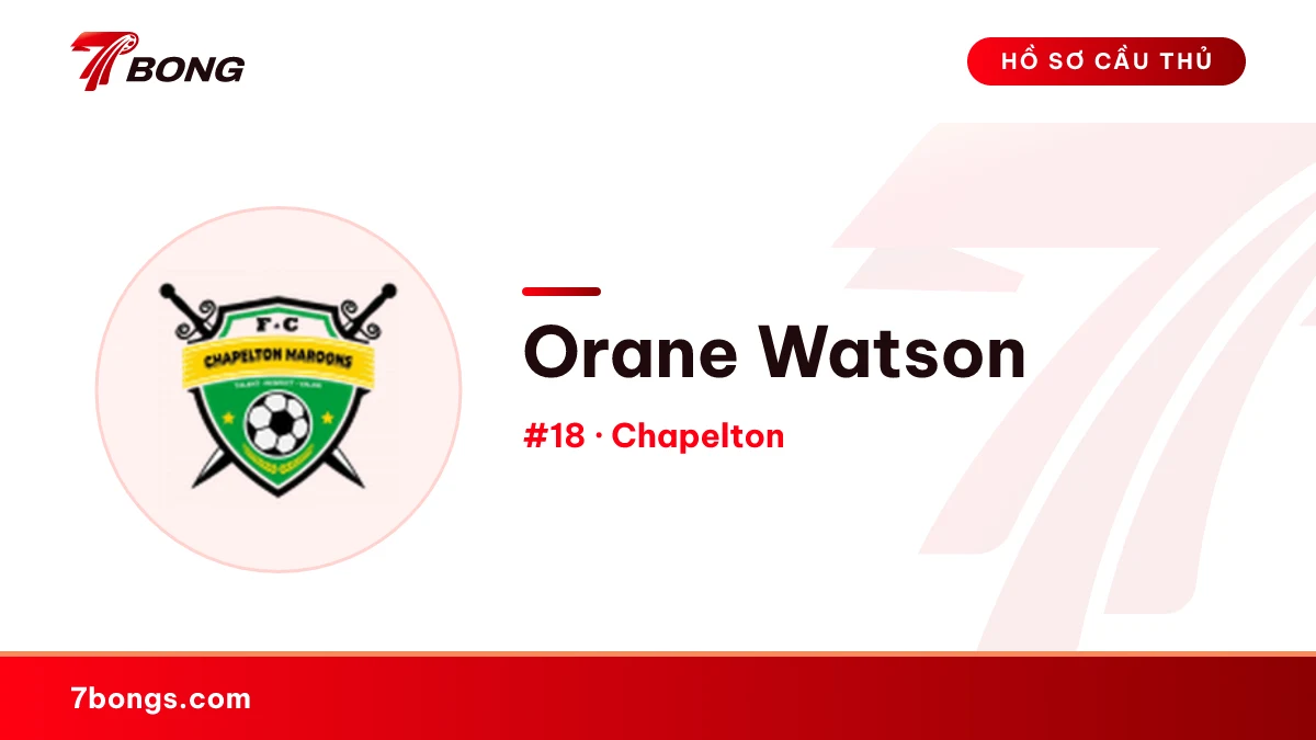 Orane Watson — Chapelton