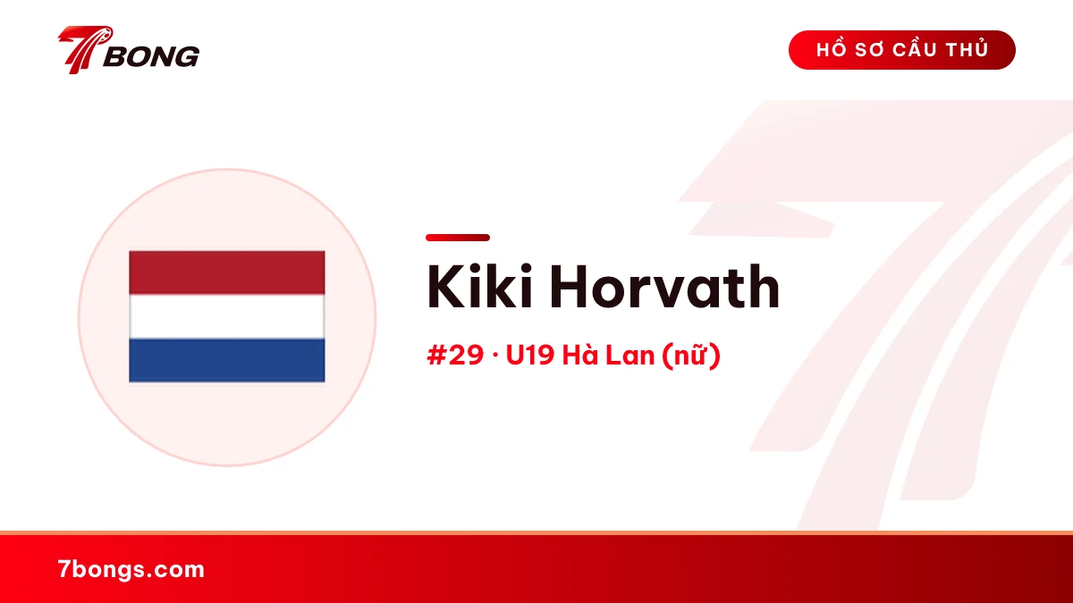 Kiki Horvath — U19 Hà Lan (nữ)