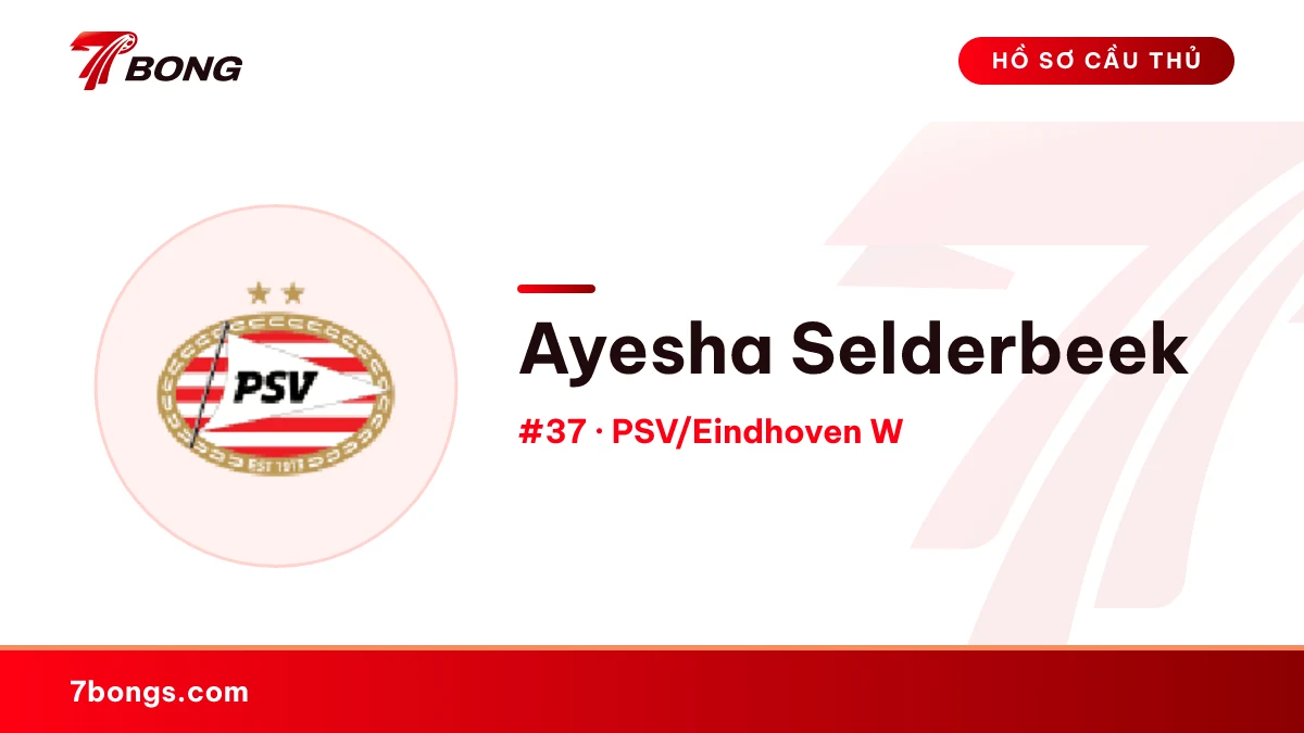 Ayesha Selderbeek — PSV/Eindhoven W