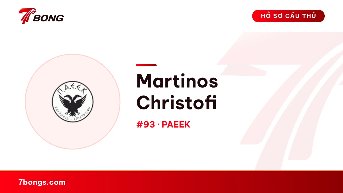 Martinos Christofi — PAEEK