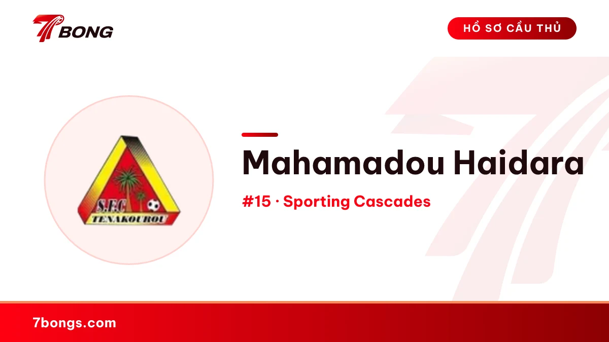 Mahamadou Haidara — Sporting Cascades