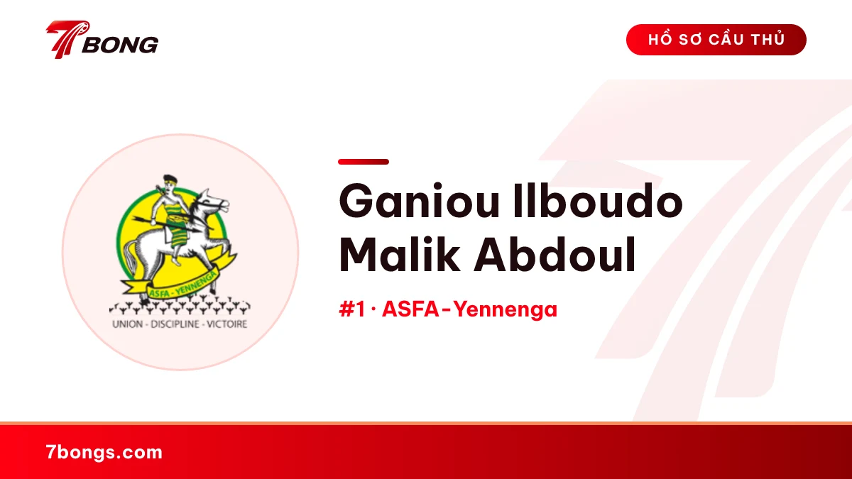 Ganiou Ilboudo Malik Abdoul — ASFA-Yennenga