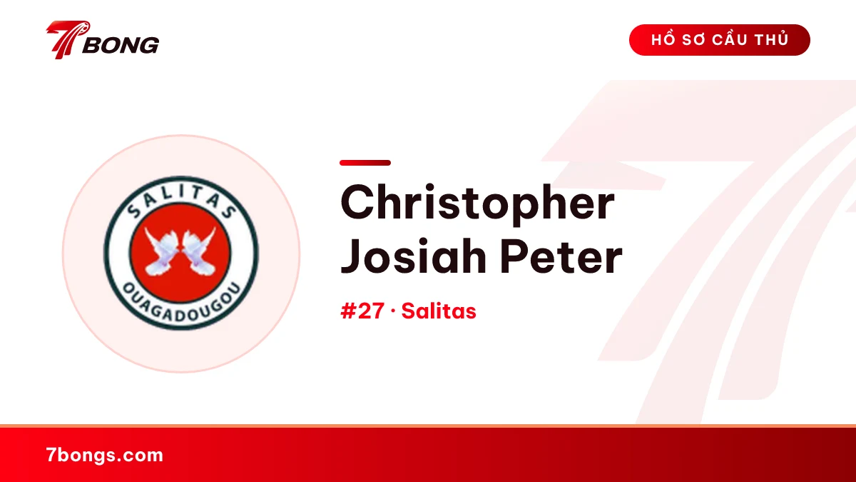 Christopher Josiah Peter — Salitas