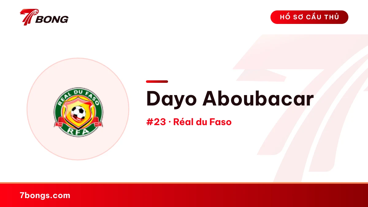 Dayo Aboubacar — Réal du Faso