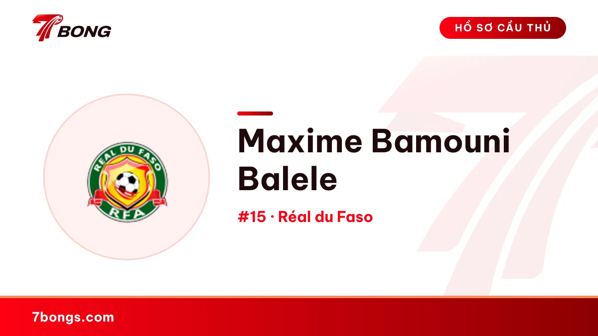 Maxime Bamouni Balele — Réal du Faso