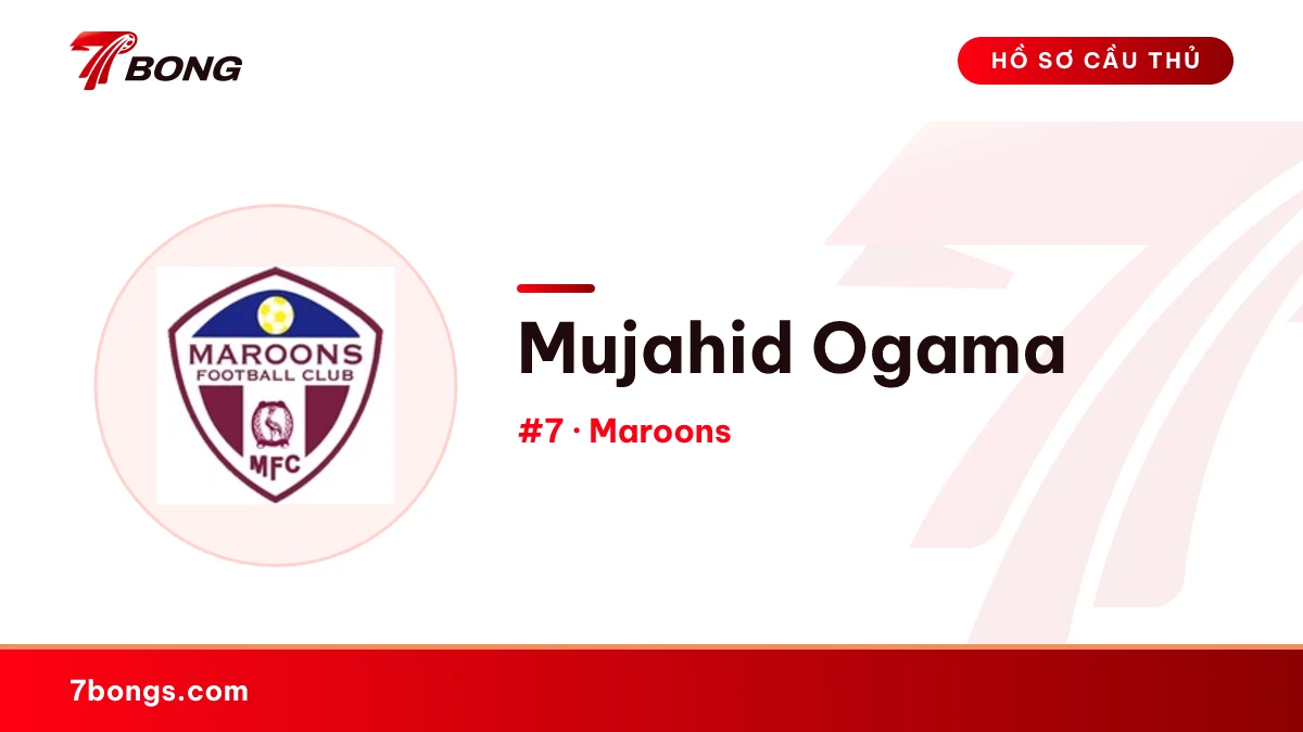 Mujahid Ogama — Maroons