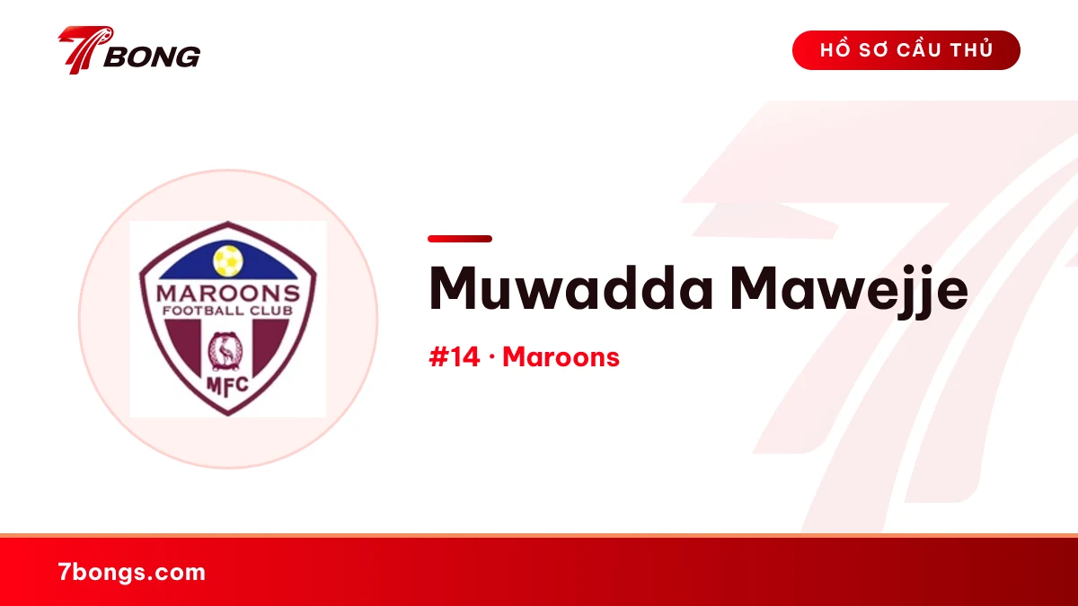 Muwadda Mawejje — Maroons