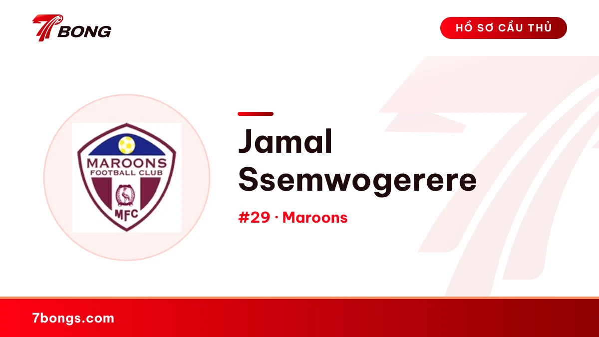 Jamal Ssemwogerere — Maroons
