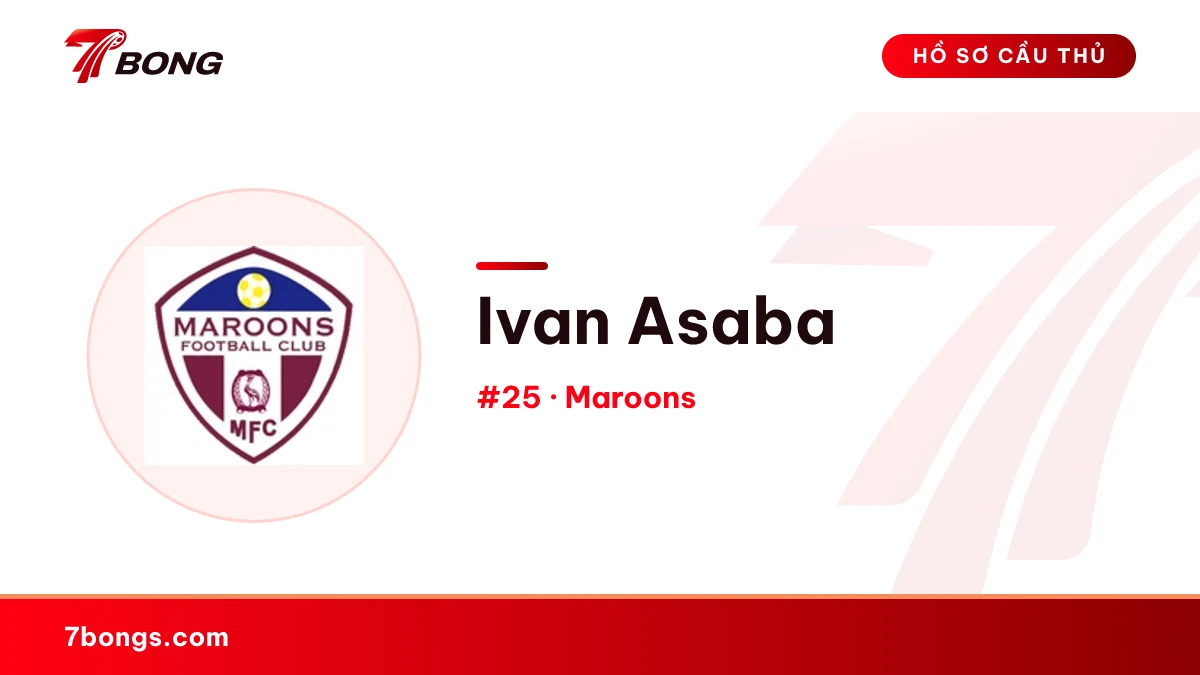 Ivan Asaba — Maroons