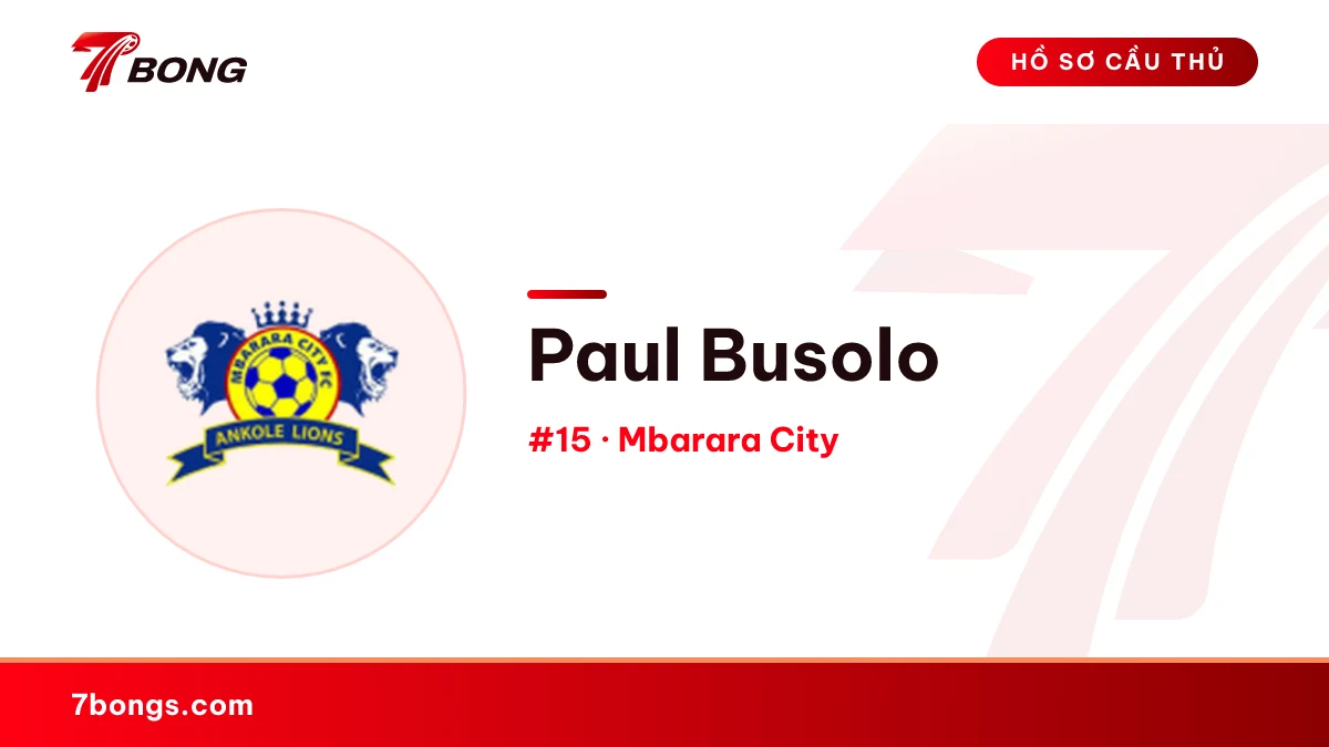 Paul Busolo — Mbarara City