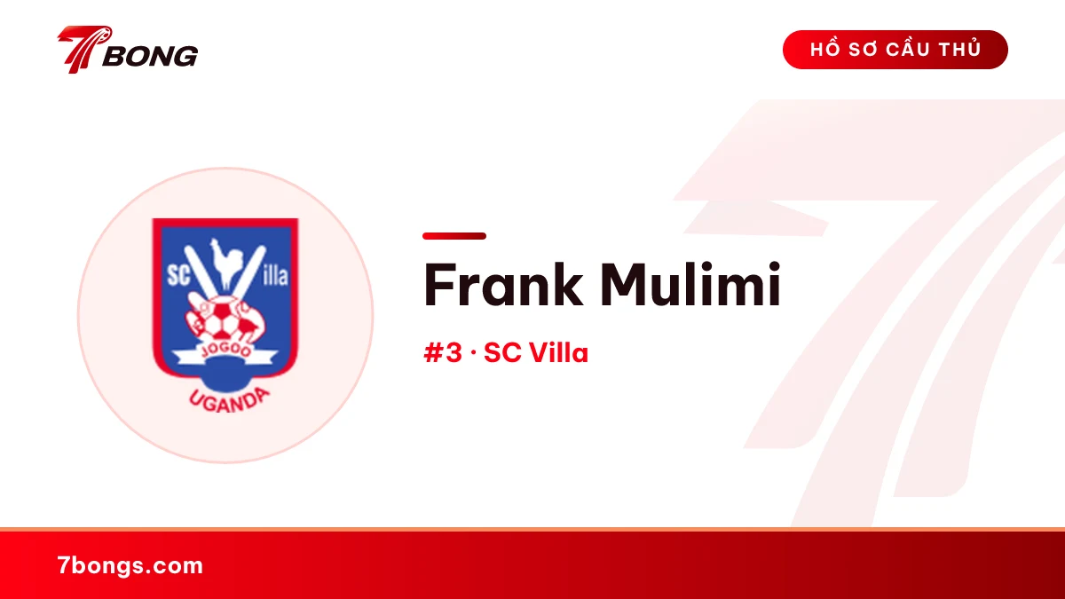 Frank Mulimi — SC Villa