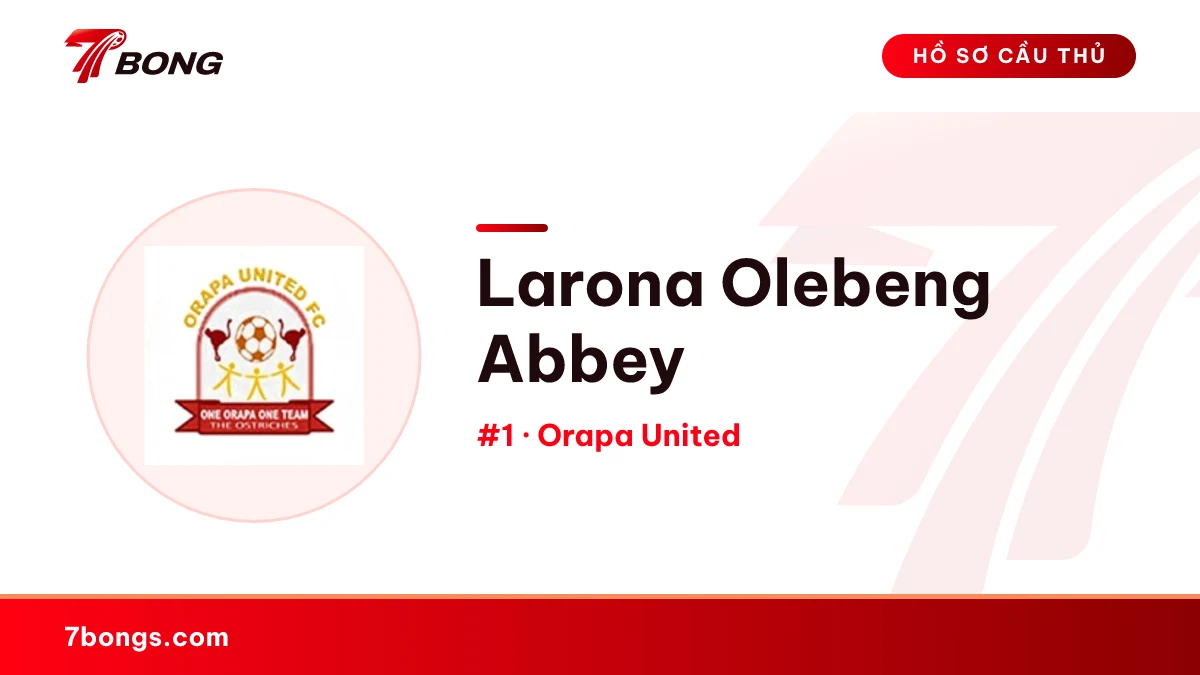 Larona Olebeng Abbey — Orapa United