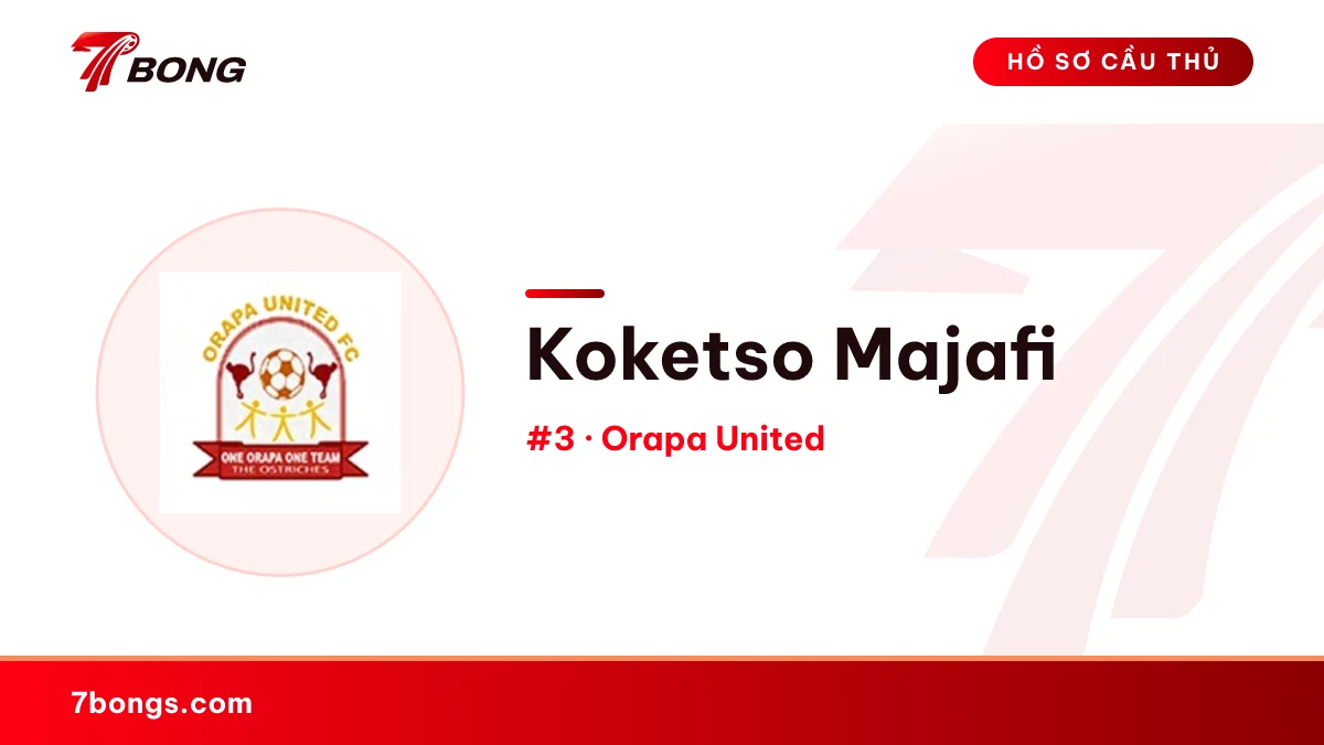 Koketso Majafi — Orapa United