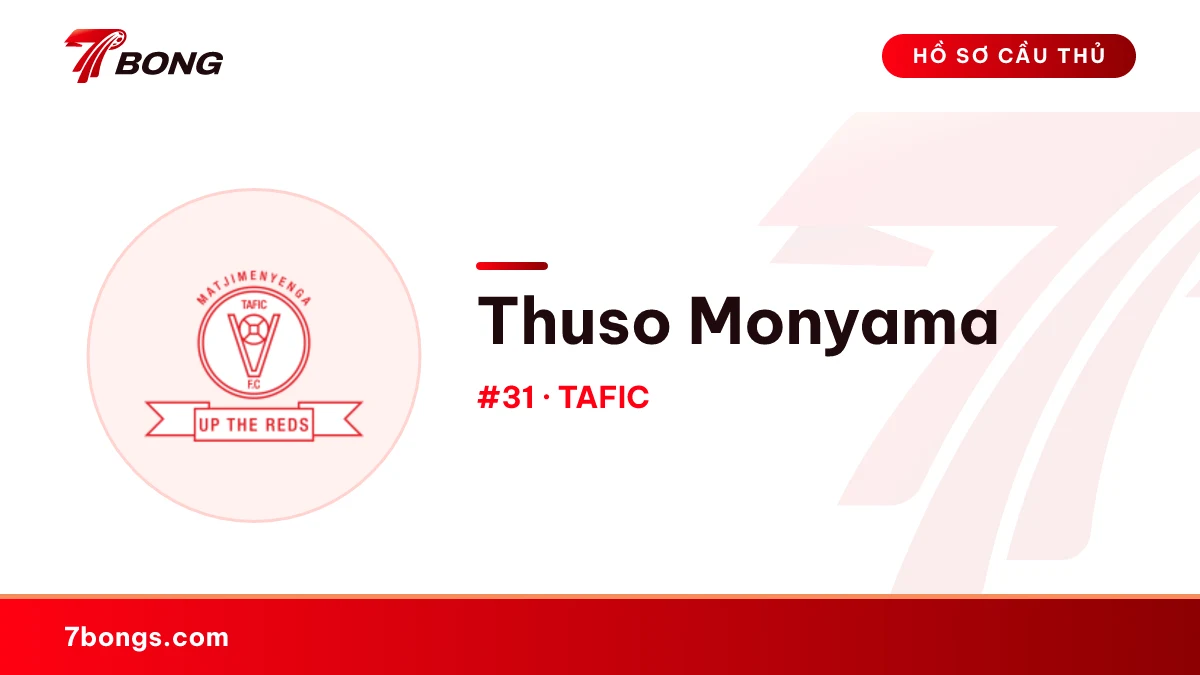 Thuso Monyama — TAFIC