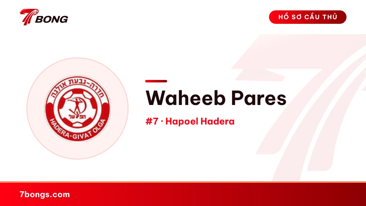 Waheeb Pares — Hapoel Hadera
