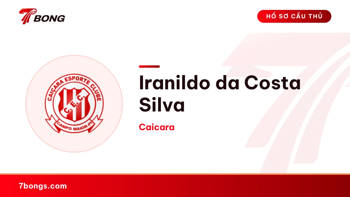 Iranildo da Costa Silva — Caicara