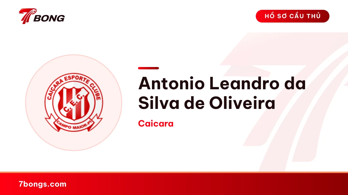Antonio Leandro da Silva de Oliveira — Caicara