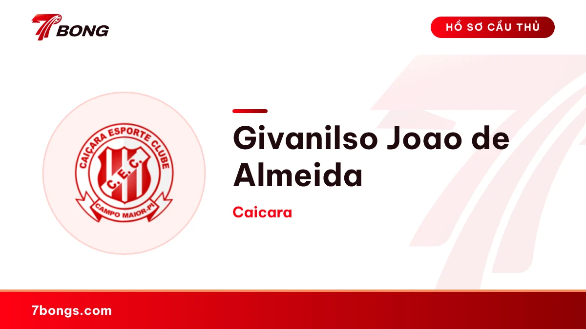 Givanilso Joao de Almeida — Caicara