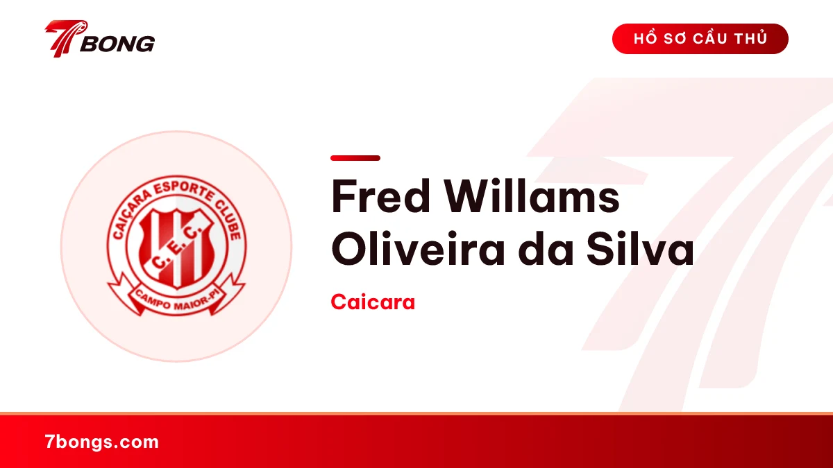 Fred Willams Oliveira da Silva — Caicara