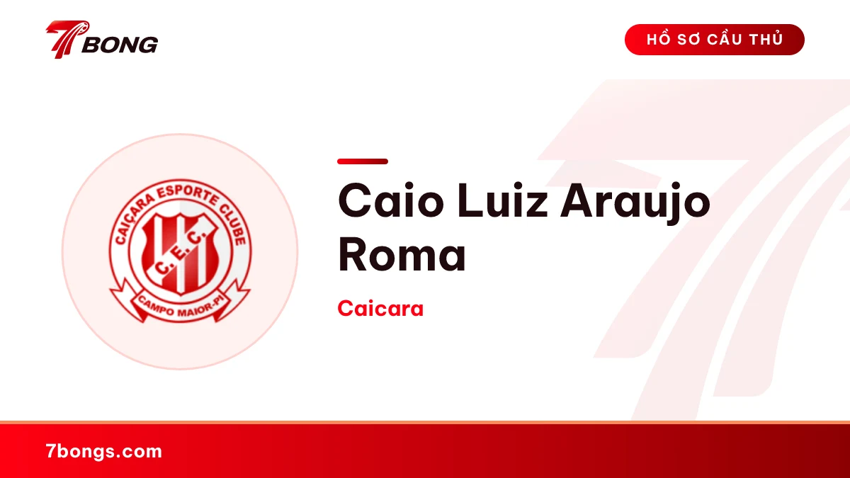 Caio Luiz Araujo Roma — Caicara