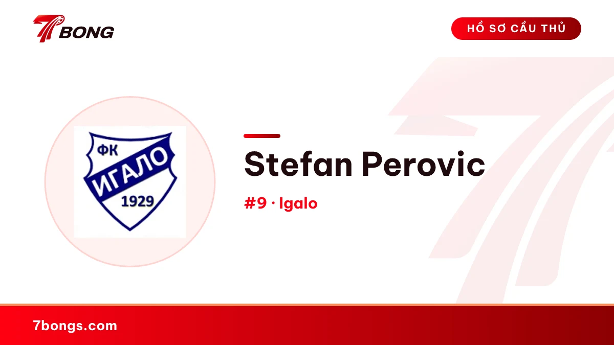 Stefan Perovic — Igalo