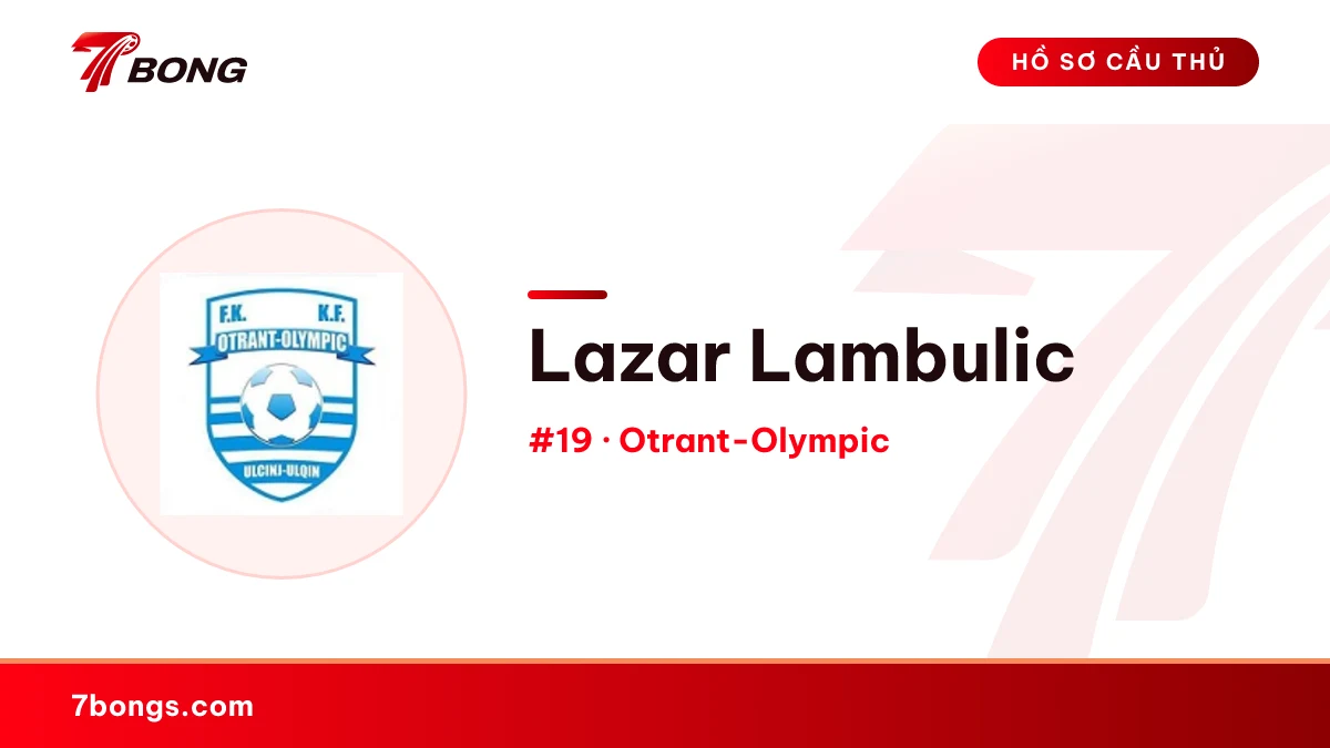 Lazar Lambulic — Otrant-Olympic