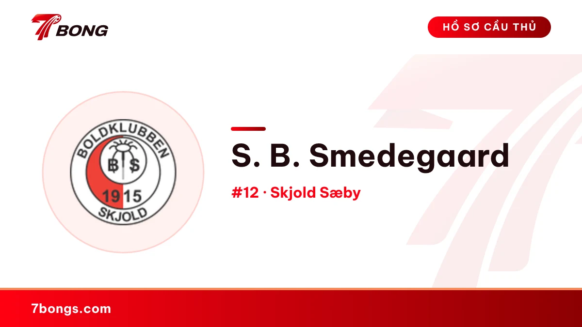 S. B. Smedegaard — Skjold Sæby