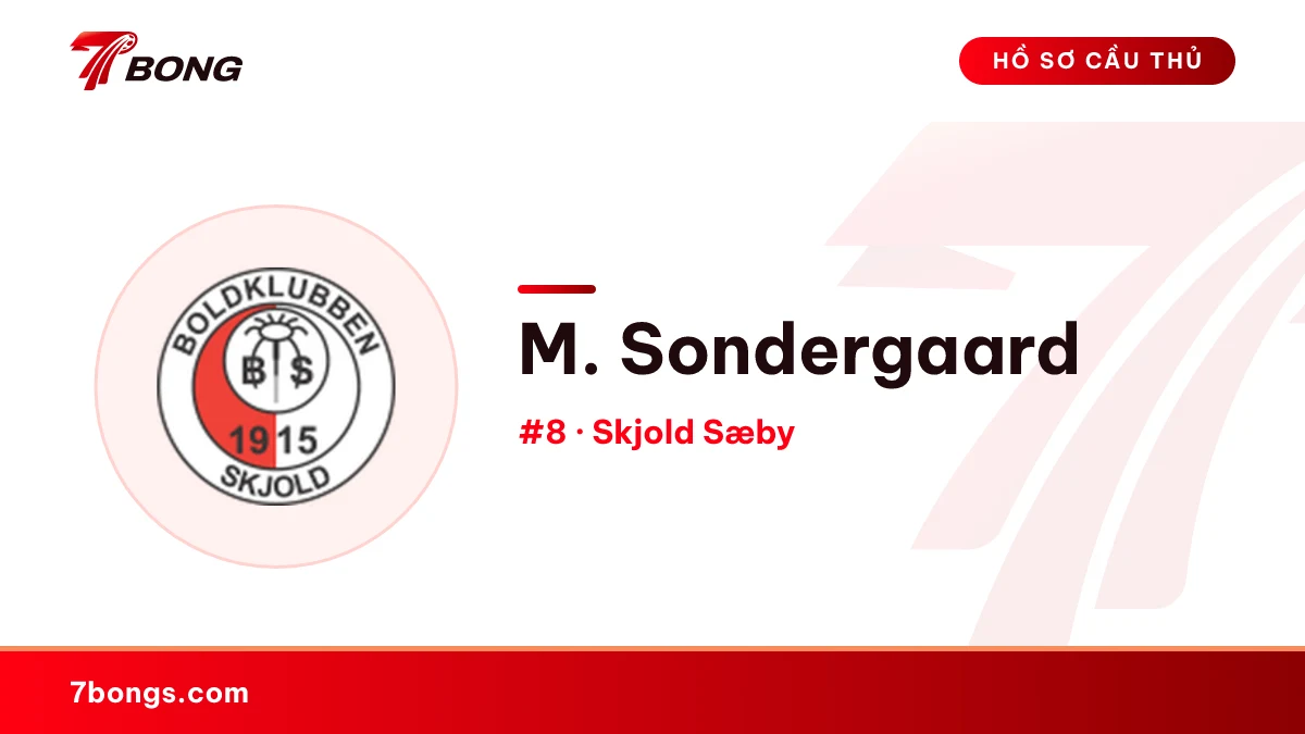 M. Sondergaard — Skjold Sæby