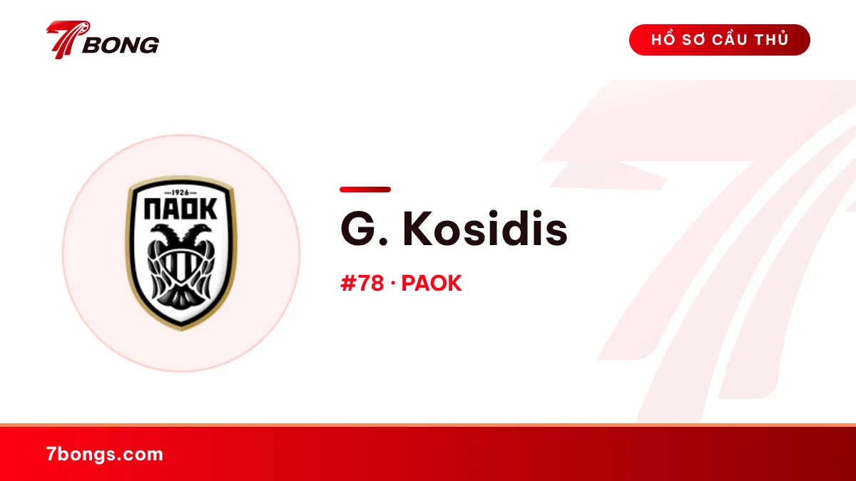 G. Kosidis — PAOK