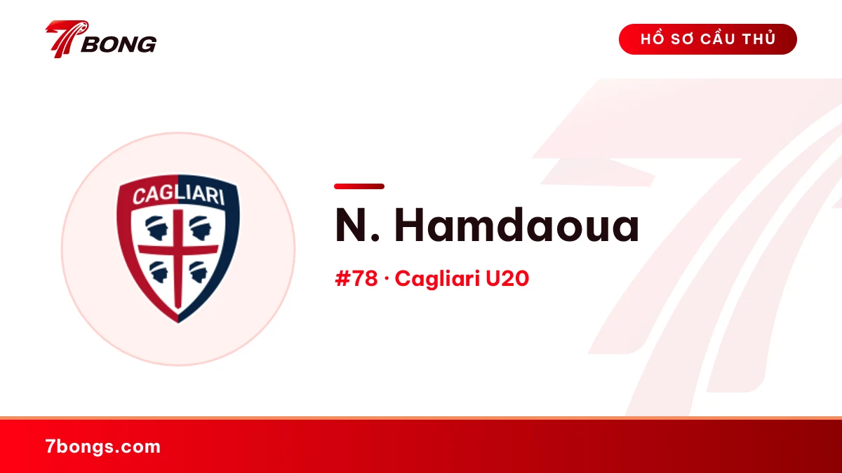 N. Hamdaoua — Cagliari U20