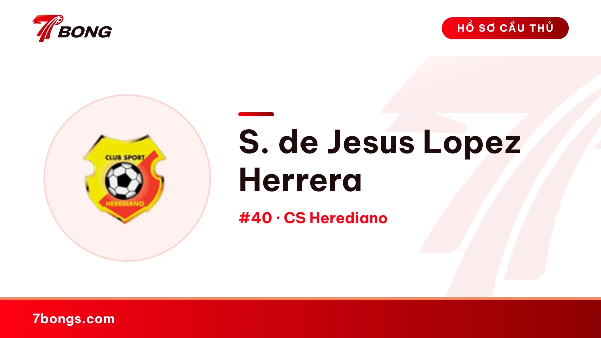 S. de Jesus Lopez Herrera — CS Herediano
