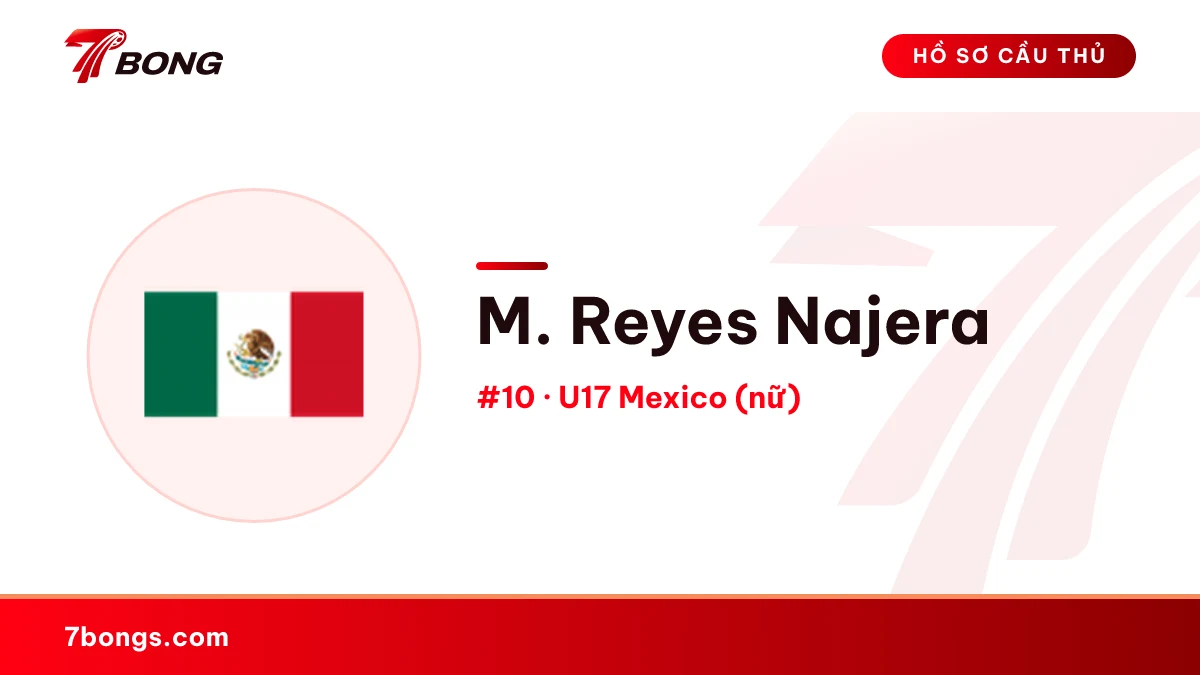 M. Reyes Najera — U17 Mexico (nữ)