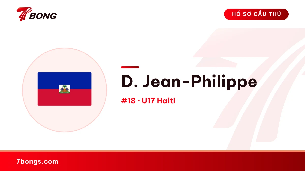 D. Jean-Philippe — U17 Haiti