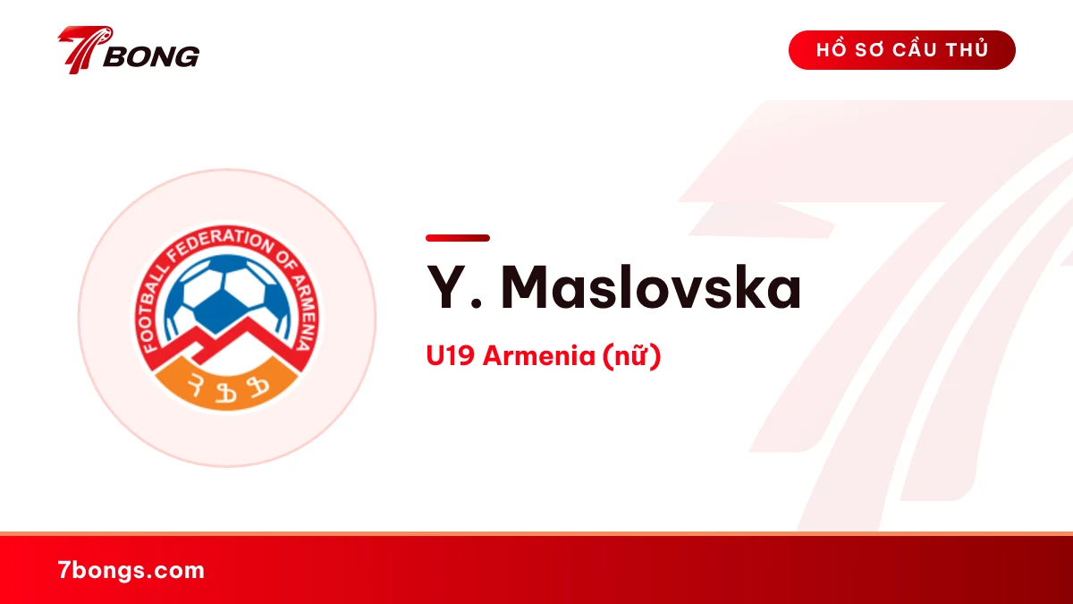 Y. Maslovska — U19 Armenia (nữ)