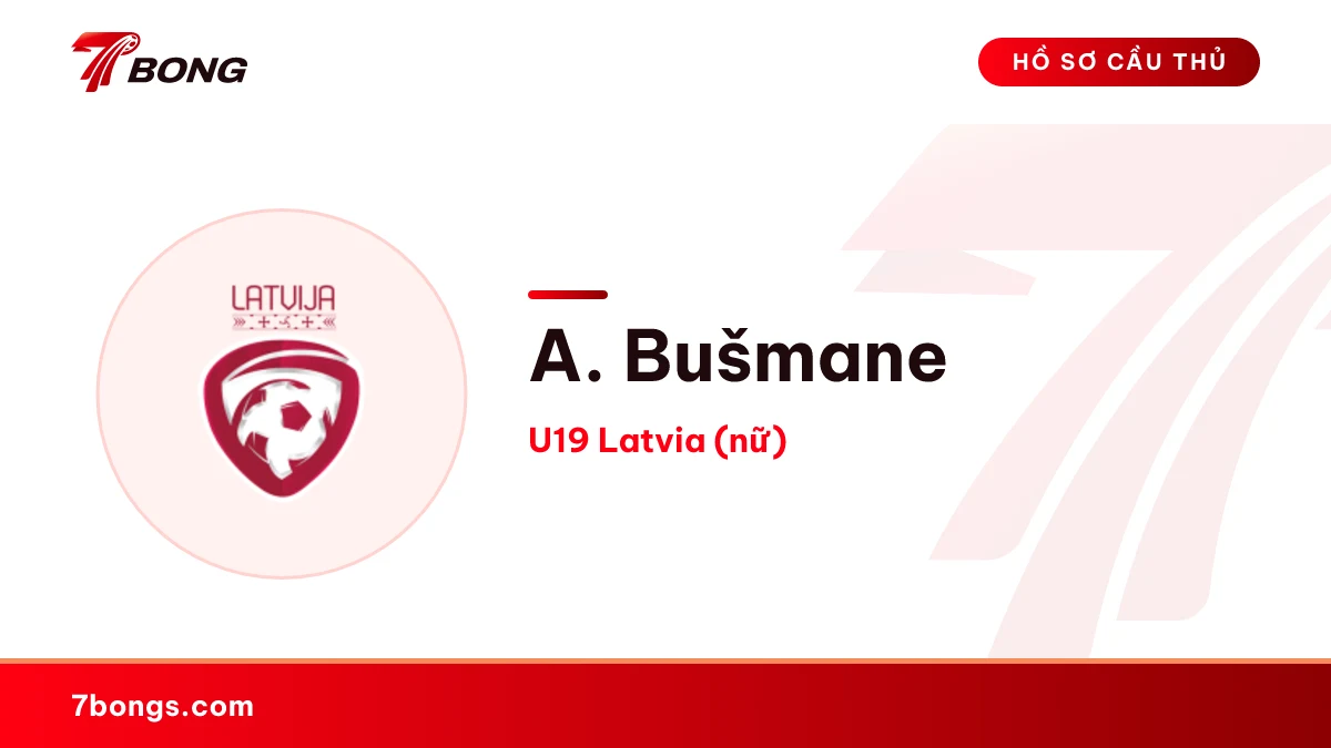 A. Bušmane — U19 Latvia (nữ)