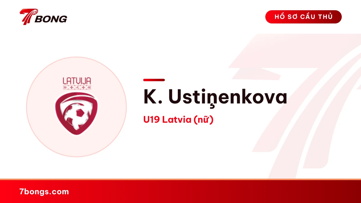 K. Ustiņenkova — U19 Latvia (nữ)